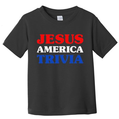 Trivia I Love Trivia Jesus And Trivia For Trivia Night Toddler T-Shirt