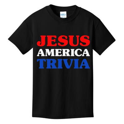 Trivia I Love Trivia Jesus And Trivia For Trivia Night Kids T-Shirt