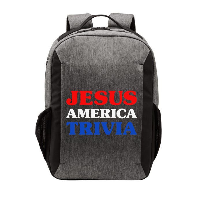 Trivia I Love Trivia Jesus And Trivia For Trivia Night Vector Backpack