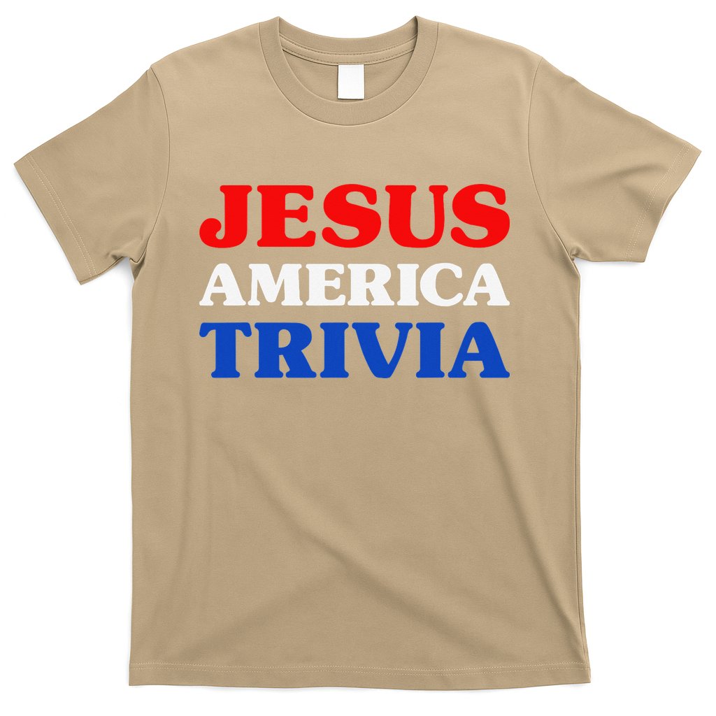 Trivia I Love Trivia Jesus And Trivia For Trivia Night T-Shirt