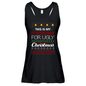 This Is My It's Too Hot For Ugly Christmas Sweaters Tee Gift Ladies Essential Flowy Tank