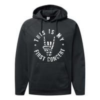 This Is My First Concert Performance Fleece Hoodie