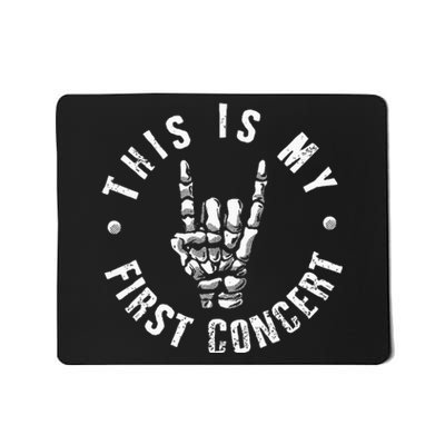 This Is My First Concert Mousepad