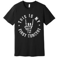 This Is My First Concert Premium T-Shirt