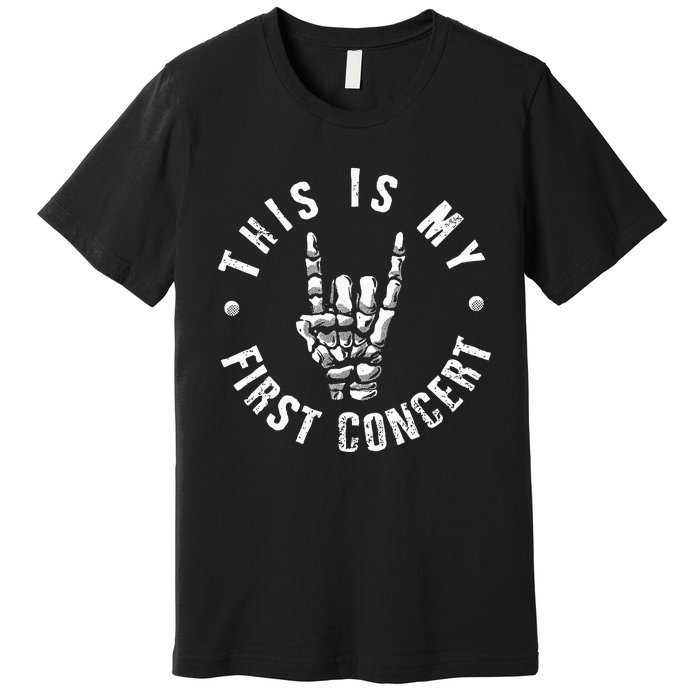 This Is My First Concert Premium T-Shirt