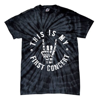 This Is My First Concert Tie-Dye T-Shirt