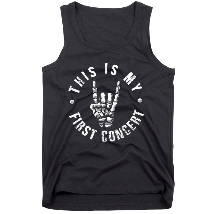 This Is My First Concert Tank Top