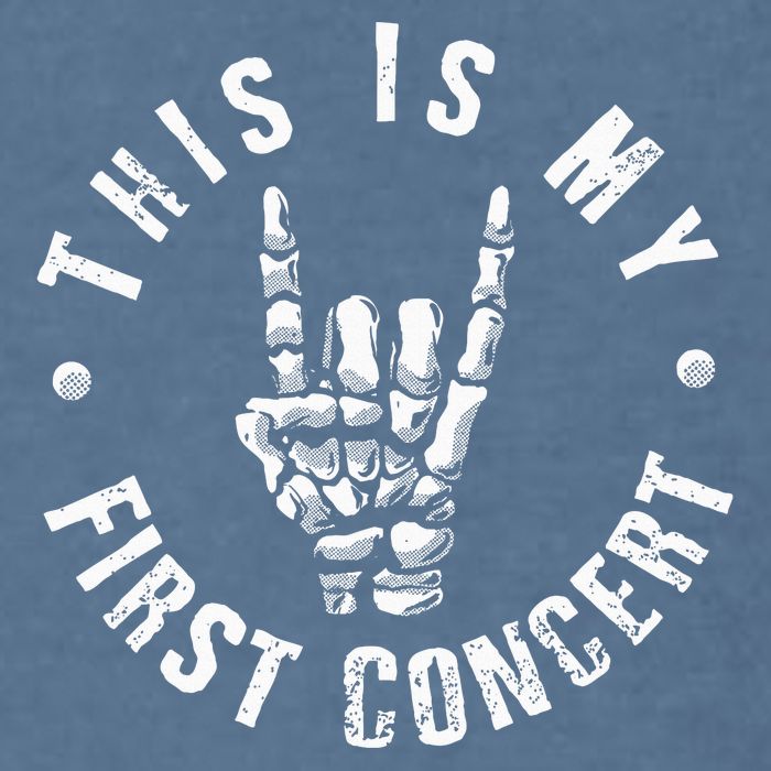 This Is My First Concert Garment-Dyed Sweatshirt