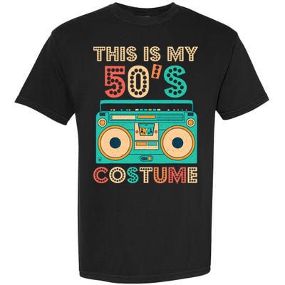 This Is My 50s Costume 1950s Retro Vintage 50s Party Garment-Dyed Heavyweight T-Shirt