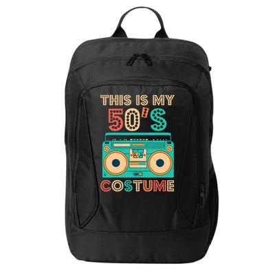 This Is My 50s Costume 1950s Retro Vintage 50s Party City Backpack
