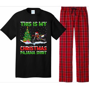 This Is My Christmas Pajama Dirt Bike Christmas Pajama Set