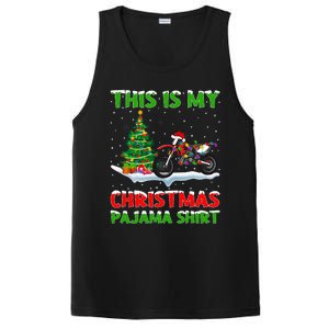 This Is My Christmas Pajama Dirt Bike Christmas PosiCharge Competitor Tank