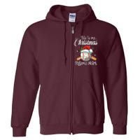 This Is My Christmas Baseball Pajama Full Zip Hoodie