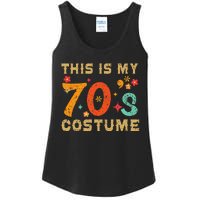 This Is My 70S Costume 1970s Seventies Theme Ladies Essential Tank