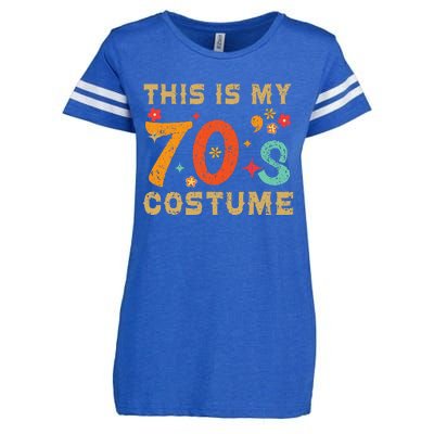 This Is My 70S Costume 1970s Seventies Theme Enza Ladies Jersey Football T-Shirt