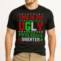 This Is My Ugly Pickleball Sweater Christmas Cooling Performance Crew T-Shirt