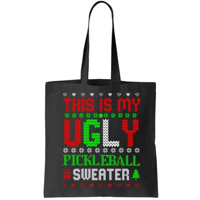 This Is My Ugly Pickleball Sweater Christmas Bag