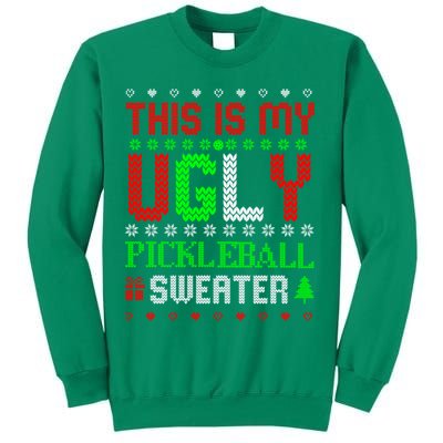 This Is My Ugly Pickleball Sweater Christmas Sweatshirt