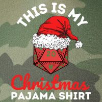 This Is My Christmas Dungeons And Pajama Legacy Tie Dye Trucker Hat