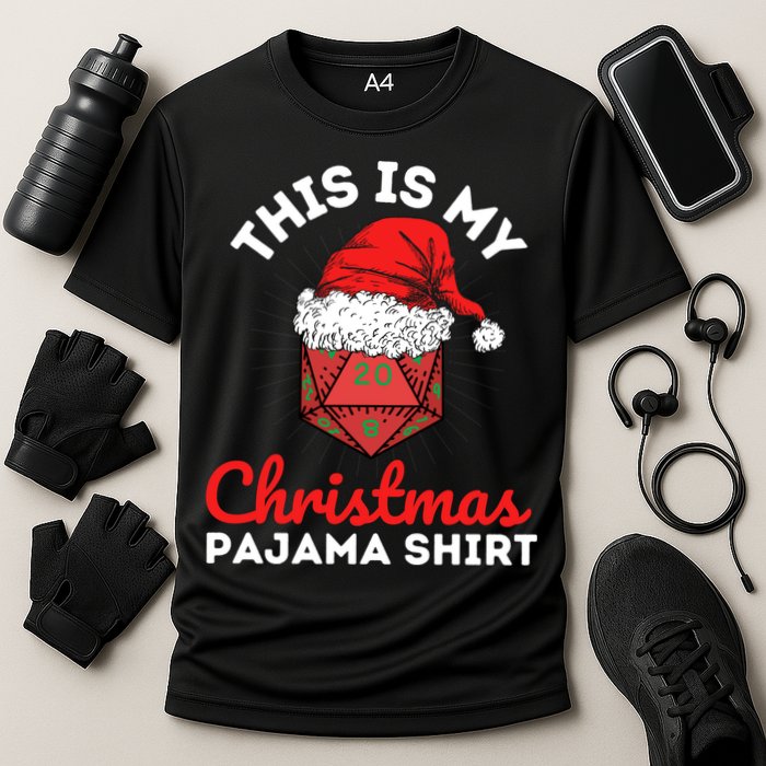 This Is My Christmas Dungeons And Pajama Performance Shirt