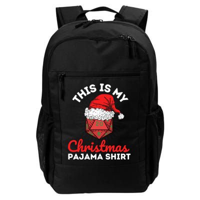 This Is My Christmas Dungeons And Pajama Backpack