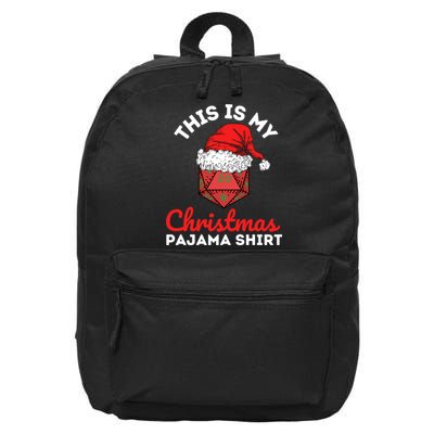 This Is My Christmas Dungeons And Pajama 16 in Basic Backpack