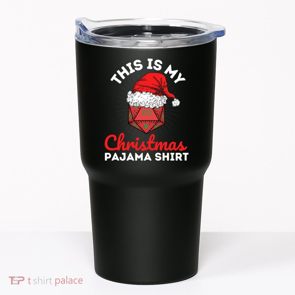 This Is My Christmas Dungeons And Pajama Tumbler