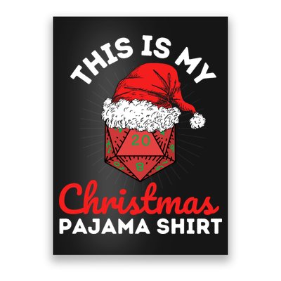 This Is My Christmas Dungeons And Pajama Poster