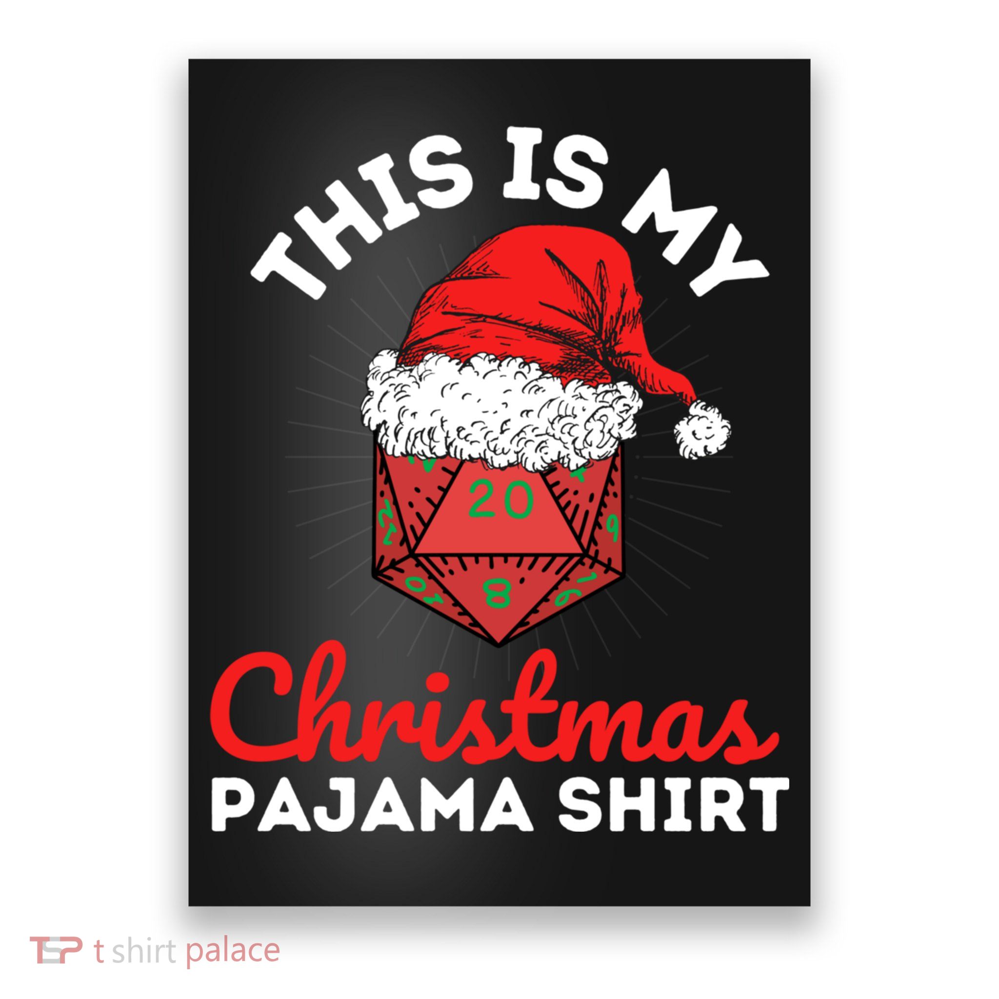 This Is My Christmas Dungeons And Pajama Poster