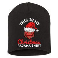 This Is My Christmas Dungeons And Pajama Short Acrylic Beanie