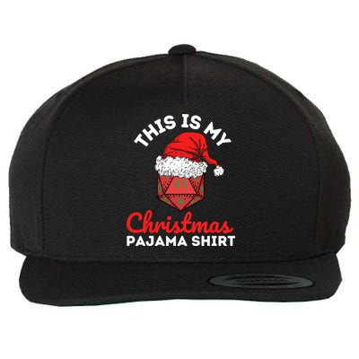This Is My Christmas Dungeons And Pajama Wool Snapback Cap