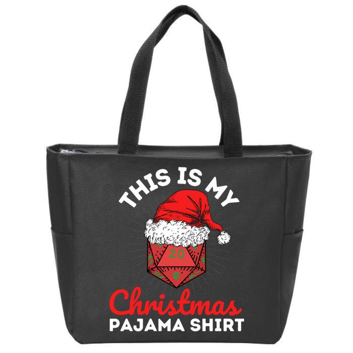 This Is My Christmas Dungeons And Pajama Zip Tote Bag
