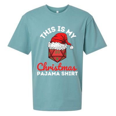 This Is My Christmas Dungeons And Pajama Sueded Cloud Jersey T-Shirt
