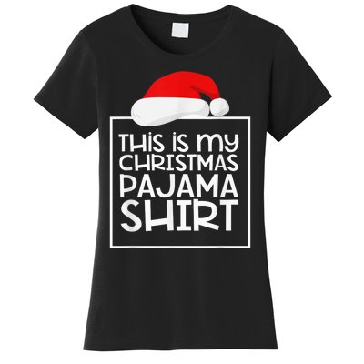 This Is My Christmas Pajama Funny Christmas Pyjama Women's T-Shirt