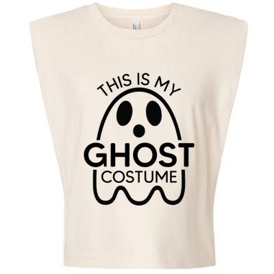 This Is My Ghost Costume Halloween Party Garment-Dyed Women's Muscle Tee