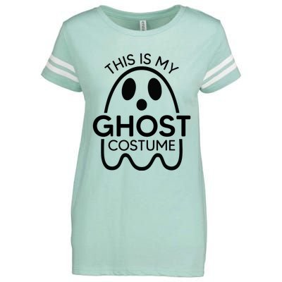 This Is My Ghost Costume Halloween Party Enza Ladies Jersey Football T-Shirt