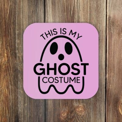 This Is My Ghost Costume Halloween Party Coaster