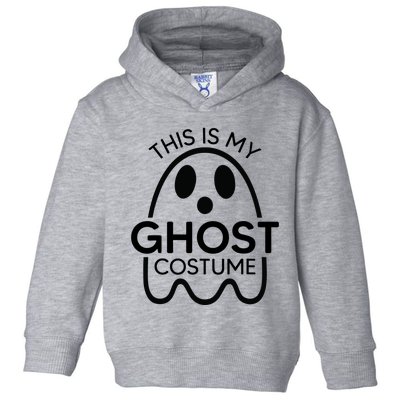 This Is My Ghost Costume Halloween Party Toddler Hoodie