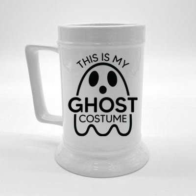 This Is My Ghost Costume Halloween Party Beer Stein