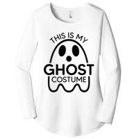 This Is My Ghost Costume Halloween Party Women's Perfect Tri Tunic Long Sleeve Shirt