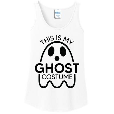 This Is My Ghost Costume Halloween Party Ladies Essential Tank