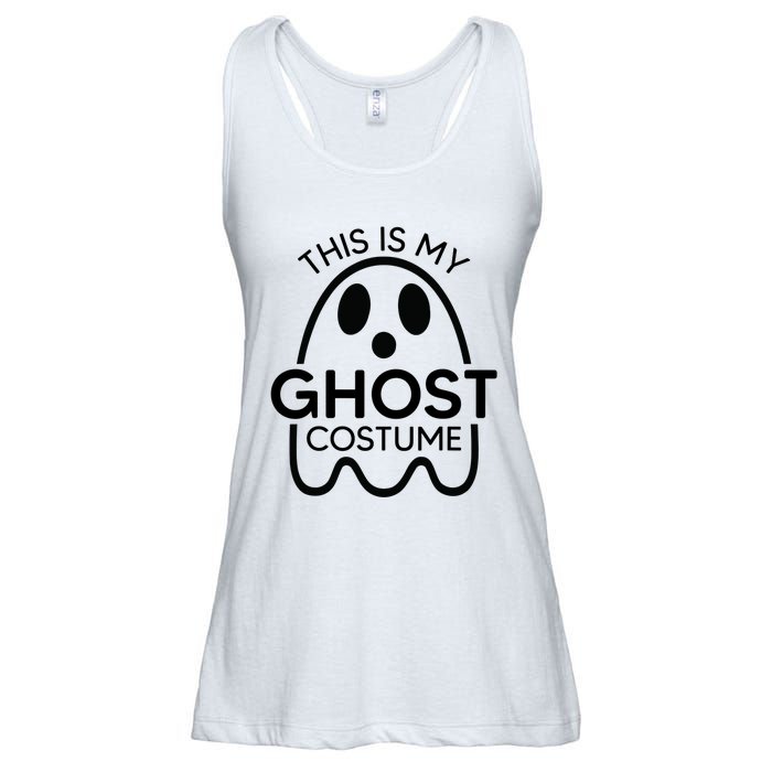 This Is My Ghost Costume Halloween Party Ladies Essential Flowy Tank