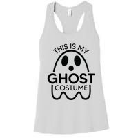 This Is My Ghost Costume Halloween Party Women's Racerback Tank