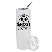 This Is My Ghost Costume Halloween Party Stainless Steel Tumbler