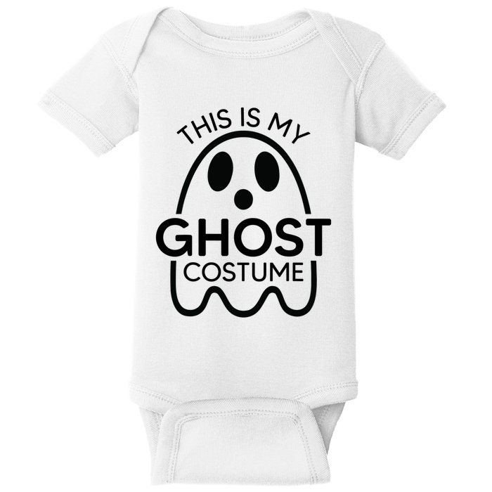 This Is My Ghost Costume Halloween Party Baby Bodysuit