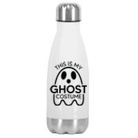 This Is My Ghost Costume Halloween Party Stainless Steel Insulated Water Bottle