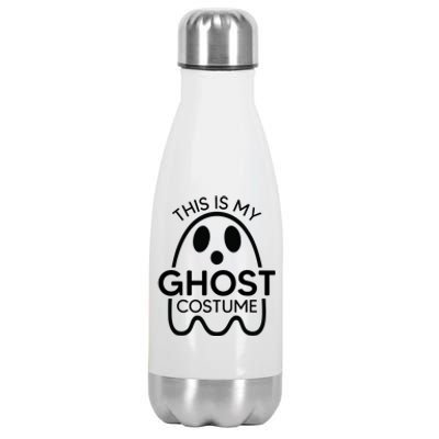 This Is My Ghost Costume Halloween Party Stainless Steel Insulated Water Bottle