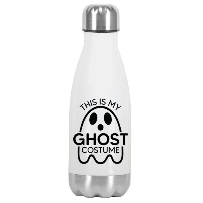 This Is My Ghost Costume Halloween Party Stainless Steel Insulated Water Bottle