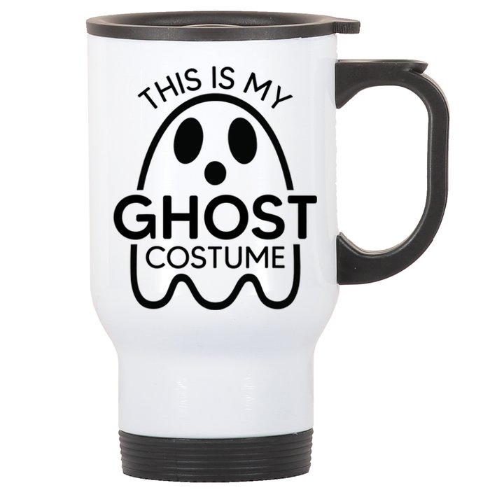 This Is My Ghost Costume Halloween Party Stainless Steel Travel Mug