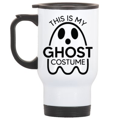 This Is My Ghost Costume Halloween Party Stainless Steel Travel Mug